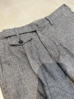 インコテックス 千鳥格子グレー チェックスラックス