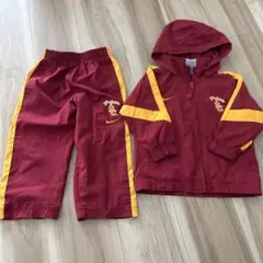 Nike 上下ウェア　2T 赤/黄色