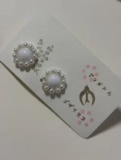 ハンドメイド イヤリング