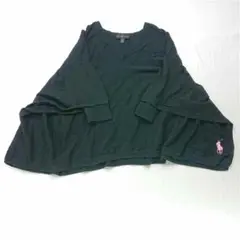 ★ラルフローレン ポニー刺繍Vネックカットソー M/L レディース