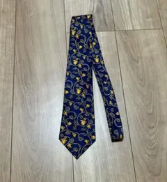 LANVIN ネクタイ ビジネス　ヴィンテージ　幾何学模様　スーツ　ストライプ