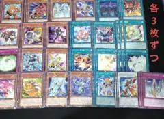 パワーオブフェローズ　遊戯王　写真のカード各3枚ずつ