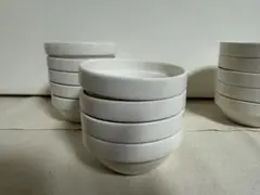 ホワイト陶器小皿14個セット