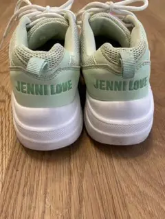 JENNI Iove 22.5〜23cm 厚底スニーカー ミントグリーン