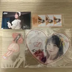 川本笑瑠 まとめ売り ハート型アクスタ トレカ シール 生誕祭