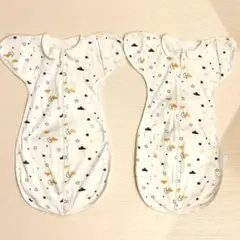 Mughart スワドル Mサイズ 2枚組 おくるみ