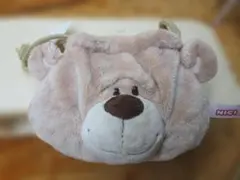NICI　ニキ　ベア　フィギュアフェイスポーチ　巾着　正規品のサムネイル