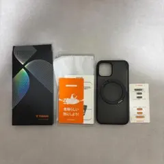 TORRAS iPhone12 リング付きスマホケース　スタンド機能付き