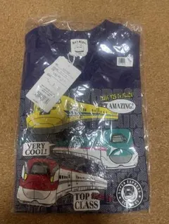 ブラックセール　新品　新幹線イラスト Tシャツ サイズ130 セントキッズ