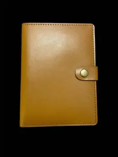 ブラウン お薬手帳ケース　手帳カバー キャメル　新品　未使用