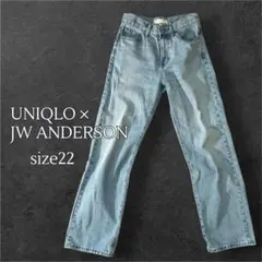 UNIQLO × JW ANDERSON ストレートハイライズジーンズ 22