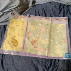 一番くじ 動物の赤ちゃん うとうと刺繍タオル 2枚セットのサムネイル