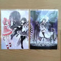 劇場版 魔法少女まどか☆マギカ ワルプルギスの廻天 入場者特典　２種