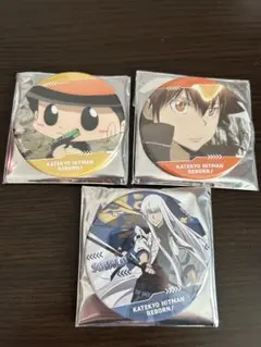 家庭教師ヒットマンREBORN! ラッキー缶バッジくじ　リボーン　沢田綱吉　他