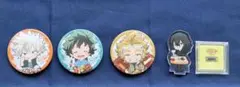 ヒロアカ　缶バッジ　アクリルスタンド