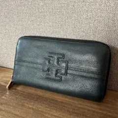 Tory Burch ブラックレザー長財布