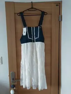 デニムドッキングロングワンピース