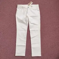 試着のみ！ホワイト 白 スキニーパンツ