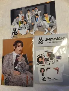 SnowMan ステッカー 写真セット