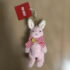 PINK HOUSE ピンクウサギさんのキーホルダーミニサイズ（新品、保管品）