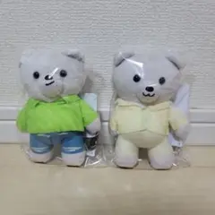 BE:FIRST クマのぬいぐるみ 2体セット