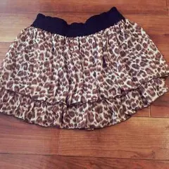 ヒョウ柄 キュロット