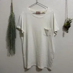 リーバイス ヴィンテージ　1950s 復刻　ホワイト ポケット　Tシャツ