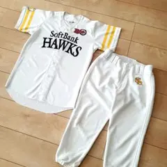【160】ポルテ ソフトバンク ユニフォーム上下　SoftBank Hawks