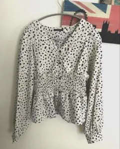 ダルメシアン柄 トップス