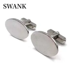 【良品】SWANK スワンク カフス カフリンクス シルバー
