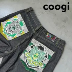 極美品　COOGI クージーダークデニム ワイドフィット　W36 y2kのサムネイル