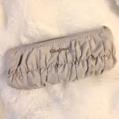 Francfrancギャザー ペン＆アイグラスケース ライトピンク