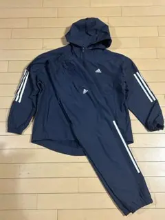 adidas ジャージ上下セット ネイビー