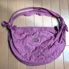 マークバイマークジェイコブス キルティングショルダーバッグ パープル