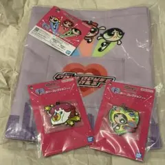 パワーパフガールズ　一番くじ　トートバック、ラバーコレクション