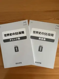 四谷学院:日本史の55段階 チェック集 解答集 四谷学院 日本史の55段階 チェック集 解答付き4冊セット！ - メルカリ