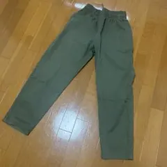 GU シェフパンツ グリーン Sサイズ ワイドパンツ イージーパンツ メンズ