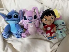 リロ＆スティッチ ぬいぐるみ 4点セット