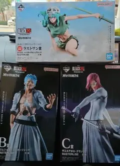 一番くじ BLEACH 3 ラストワン ネリエル グリムジョー ザエルアポロ