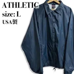 ATHLETIC WORKS コーチジャケット　ナイロンジャケット USA製