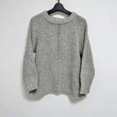 BAYFLOW ミックスニット グレー