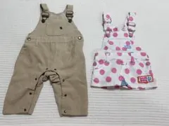 POLO オーバーオール70cm BABYDOLL サロペット 80cm