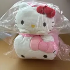 レア✨ハローキティ　ぬいぐるみ　ブランケット　クッション　ポンチョ　枕　レトロのサムネイル