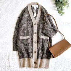 美品✨ 定価4.2万 ティッカ 2023年 カーディガン モヘヤ ゆったり
