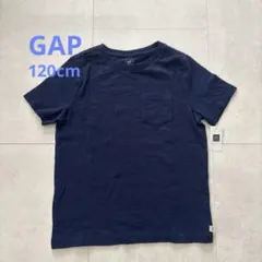 新品　GAP ギャップ　キッズ　半袖　Tシャツ　ネイビー　120cmのサムネイル