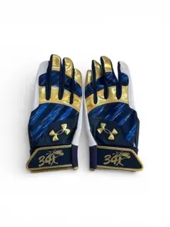 吉田正尚　アンダーアーマー未使用バッティンググローブ サイズM