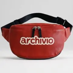 archivio アルチビオ ウエストポーチ ボディバッグ レッドのサムネイル
