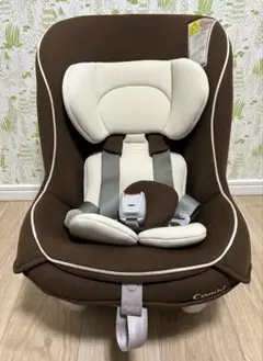 【希少】Combi ポッソEC/コロッコ　ブラウン　チャイルドシート新生児〜4