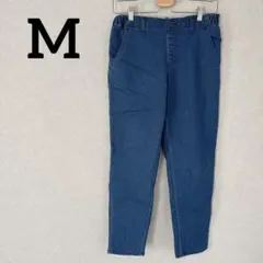 ストレッチ デニムパンツ テーパードパンツ 【M】 ウエストゴム 楽ちん