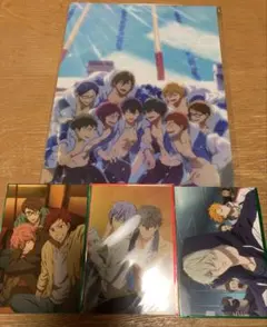 Free! クリアファイル 七瀬遥 桐嶋郁弥 松岡凛 橘真琴 - メルカリ